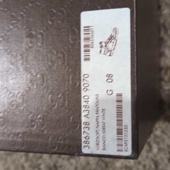 Size 8 Mens Gucci High Tops - Picture 8 of 8